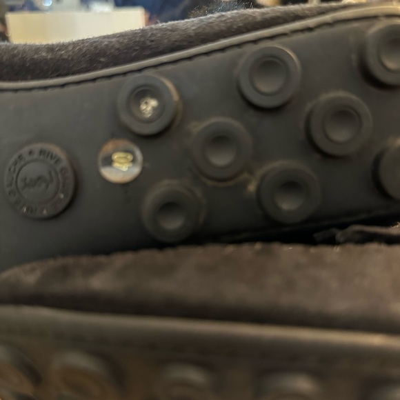 Yves Saint Laurent Rive Moccasin Boots rabbit fur size 40. - Picture 8 of 11